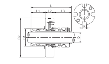 Phốt Làm Kín Model WBD - Ảnh 3